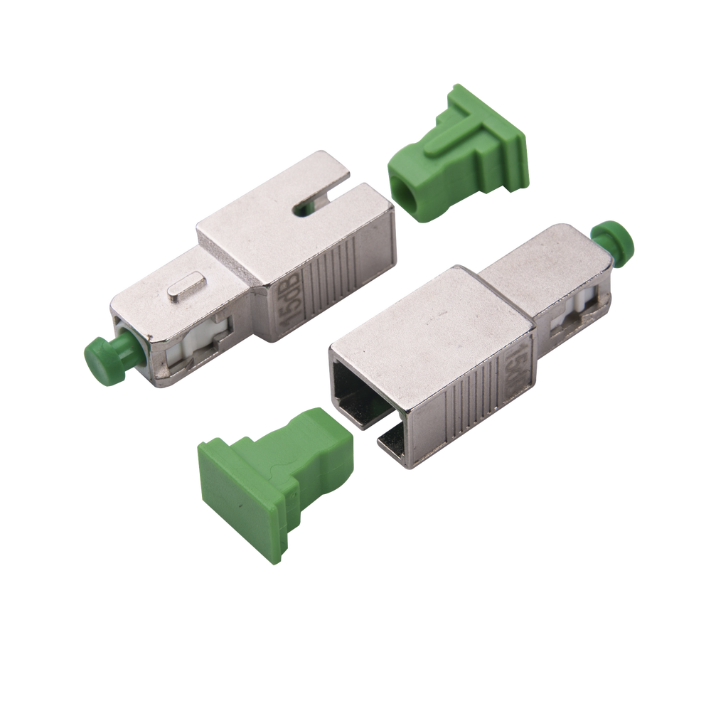 Atenuador ?ptico Macho-Hembra con Conector SC/APC de 15dB para Fibra Monomodo
