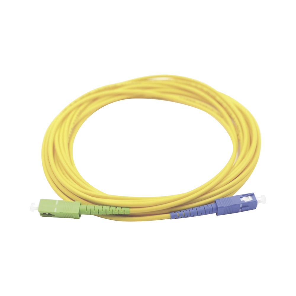 Jumper de Fibra ?ptica Monomodo SC/UPC-SC/APC Simplex, Color Amarillo 3 Metros (9.84 Pies)