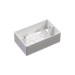 Caja de Pared Universal, Color blanco, Para montaje con Placas de Pared