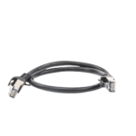 Cable de Parcheo FTP Cat6 - 0.5 Metros (1.64 Pies) - Negro - Image 2