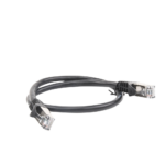Cable de Parcheo FTP Cat6 - 0.5 Metros (1.64 Pies) - Negro - Image 3