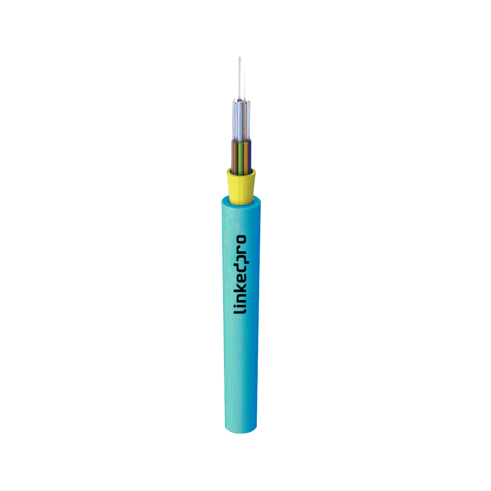 Cable de Fibra ?ptica Multimodo OM3 50/125, 6 Hilos, para Interior, Tight Buffer 900?m, OFNR Riser, Diel?ctrica, Precio Por Metro, (Hasta 2000 Metros en un Solo Tramo de Cable)