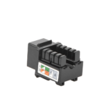 M?dulo Jack Keystone Cat5e con Terminaci?n 110 (Punchdown) para Faceplate - Color Negro - Image 4