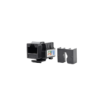 M?dulo Jack Keystone Cat5e con Terminaci?n 110 (Punchdown) para Faceplate - Color Negro