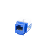 M?dulo Jack Keystone Cat5e con Terminaci?n 110 (Punchdown) para Faceplate - Color Azul - Image 2