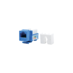 M?dulo Jack Keystone Cat5e con Terminaci?n 110 (Punchdown) para Faceplate - Color Azul