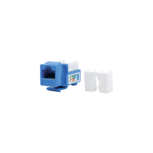 M?dulo Jack Keystone Cat5e con Terminaci?n 110 (Punchdown) para Faceplate - Color Azul