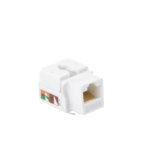 M?dulo Jack Keystone Cat5e con Terminaci?n 110 (Punchdown) para Faceplate - Color Blanco - Image 2