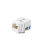 M?dulo Jack Keystone Cat5e con Terminaci?n 110 (Punchdown) para Faceplate - Color Blanco - Image 4