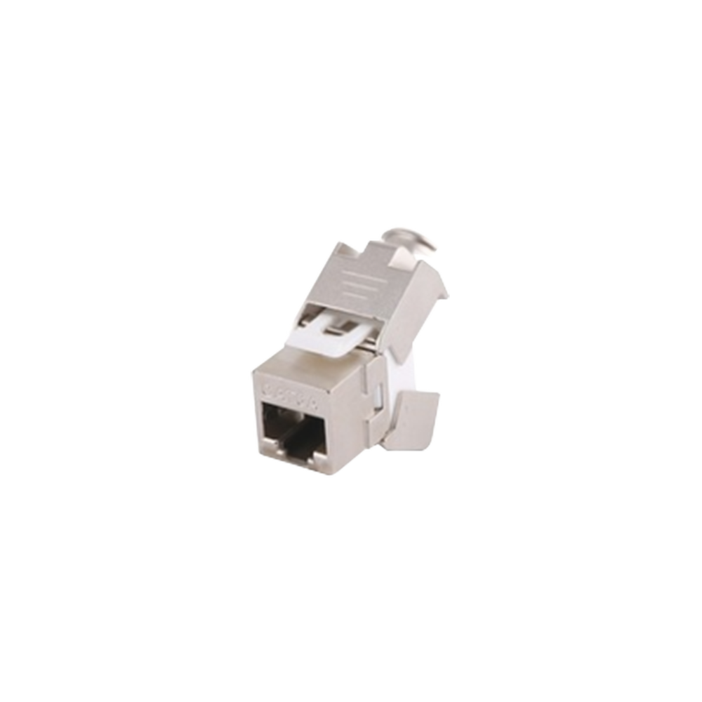 M?dulo Jack Keystone Cat5e Blindado (STP) sin Herramienta (Toolless)