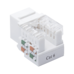 M?dulo Jack Keystone Cat6 con Terminaci?n 110 (Punchdown) para Faceplate - Color Blanco - Image 6