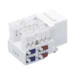 M?dulo Jack Keystone Cat6 con Terminaci?n 110 (Punchdown) para Faceplate - Color Blanco - Image 7