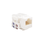 M?dulo Jack Keystone Cat6 con Terminaci?n 110 (Punchdown) para Faceplate - Color Blanco - Image 3