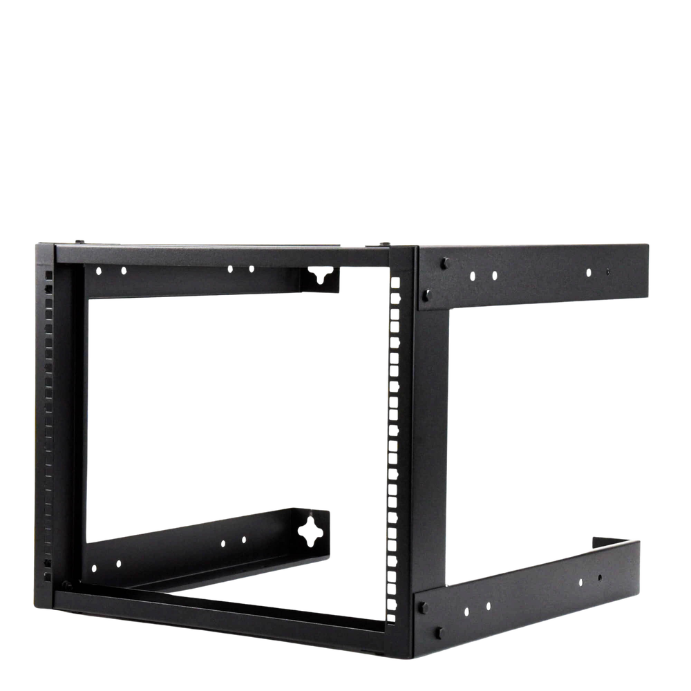 Rack Abierto de montaje en Pared, de 19in, 8 Unidades de rack