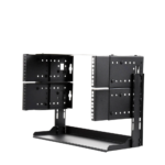 Rack Abierto de montaje en Pared, de 19in, 5 Unidades de rack, Profundidad Ajustable (8" a 12") con Charola de Uso Múltiple. - Image 4