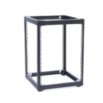 Rack Abierto de 4 Postes Instalación Pared o Piso de 14 Unidades, Ideal para Equipo de Audio! - Image 2