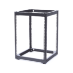 Rack Abierto de 4 Postes Instalación Pared o Piso de 14 Unidades, Ideal para Equipo de Audio! - Image 3