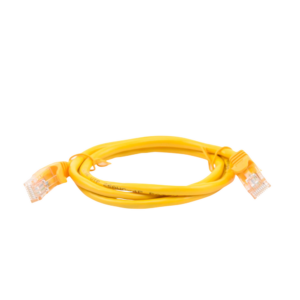 Cable de Parcheo UTP Cat5e - 1 Metro (3.28 Pies) - Amarillo