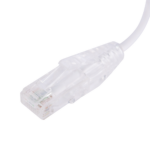 Cable de Parcheo Slim UTP Cat6 - 20 cm (7.87 Pulgadas) Blanco Di?metro Reducido (28 AWG) - Image 2