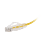 Cable de Parcheo Slim UTP Cat6 - 30 cm (11.81 Pulgadas) Amarillo Di?metro Reducido (28 AWG) - Image 2