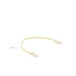 Cable de Parcheo Slim UTP Cat6 - 30 cm (11.81 Pulgadas) Amarillo Di?metro Reducido (28 AWG) - Image 5