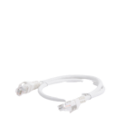 Cable de Parcheo UTP Cat6 - 0.5 Metros (1.64 Pies) - Blanco - Image 3