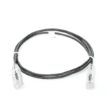 Cable de Parcheo Slim UTP Cat6 - 1 Metro (3.28 Pies), Negro, Di?metro Reducido (28 AWG) - Image 2