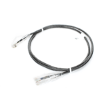 Cable de Parcheo Slim UTP Cat6 - 1 Metro (3.28 Pies), Negro, Di?metro Reducido (28 AWG) - Image 4