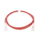 Cable de Parcheo Slim UTP Cat6 - 2 Metros (6.56 Pies) Rojo Di?metro Reducido (28 AWG) - Image 2
