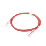 Cable de Parcheo Slim UTP Cat6 - 2 Metros (6.56 Pies) Rojo Di?metro Reducido (28 AWG) - Image 4