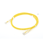 Cable de Parcheo Slim UTP Cat6 - 2 Metros (6.56 Pies) Amarillo Di?metro Reducido (28 AWG) - Image 4