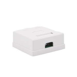 Caja de Pared con Jack UTP Cat5e y Jack RJ11 Telef?nico