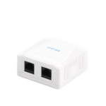Caja de Pared con 2 Puertos, Incluye 2 Jacks UTP Cat6A - Image 2