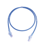 Patch Cord MC5 Modular Cat5e UTP, CM/LS0H, 0.91 Metros (3 Pies), Color Azul, Versi?n Bulk (Sin Empaque Individual)