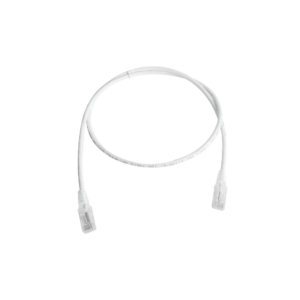 Patch Cord MC6 Modular Cat5e UTP, CM/LS0H, 3.05 Metros (10 Pies), Color Blanco, Versi?n Bulk (Sin Empaque Individual)