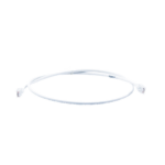 Patch Cord MC6 Modular Cat6 UTP, CM/LS0H, 0.91 Metros (3 Pies), Color Blanco, Versi?n Bulk (Sin Empaque Individual)