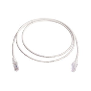 Patch Cord MC6 Modular Cat6 UTP, CM/LS0H, 1.52 Metros (5 Pies), Color Blanco, Versi?n Bulk (Sin Empaque Individual)
