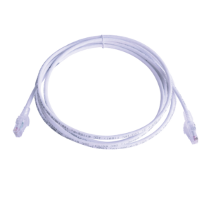 Patch Cord MC6 Modular Cat6 UTP, CM/LS0H, 4.57 Metros (15 Pies), Color Blanco