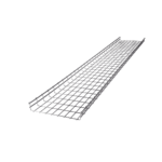 Charola Tipo Malla 66/400 mm, Acabado Electro Zinc, Hasta 420 Cables Cat6, Tramo de 3 Metros - Image 2