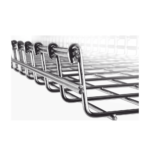 Charola Tipo Malla 66/400 mm, Acabado Electro Zinc, Hasta 420 Cables Cat6, Tramo de 3 Metros - Image 3