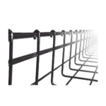 Charola Tipo Malla 116/150 mm, Acabado Electro Zinc, Hasta 277 Cables Cat6, Tramo de 3 Metros - Image 3