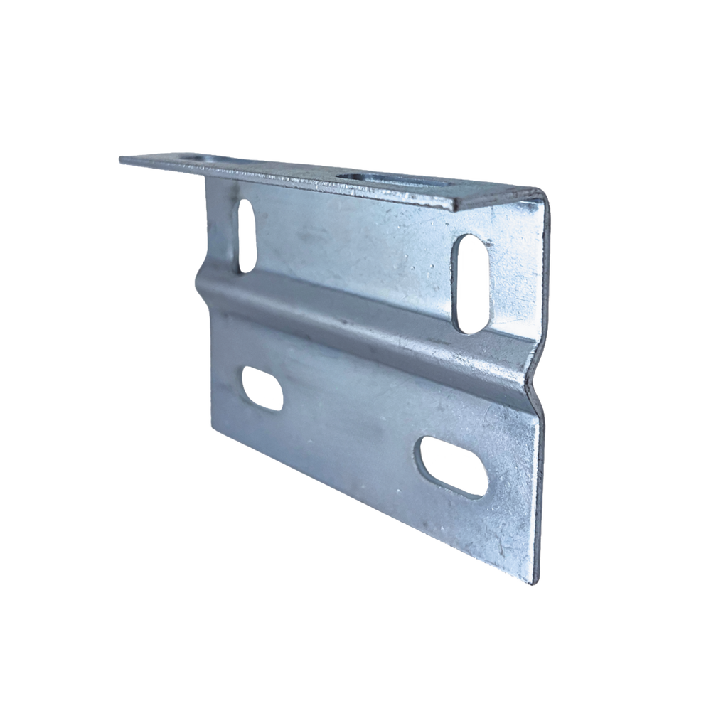 Placa Salida a Tubo, con acabado Electro Zinc