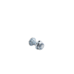 Tornillo + tuerca milimétrico, con acabado Electro Zinc - Image 2