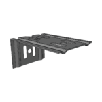 Ménsula Para MallaFils, para montaje en pared, para anchos de charola de 100 mm, con acabado electrozinc