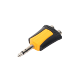 Conector Estéreo |  1/4in - 2 x RCA hembra | Adaptador de Carcasa de Plastico | - Image 4