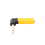 Conector Estéreo | 1/4in - 1/4in | Conector de angulo recto | Adaptador de Carcasa de Plastico - Image 3