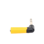 Conector Estéreo | 1/4in - 1/4in | Conector de angulo recto | Adaptador de Carcasa de Plastico - Image 5