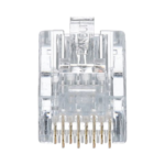 Plug RJ45 Cat5e, Para Cable UTP de Calibres 24-26 AWG, Chapado en Oro de 50 Micras, Paquete de 50 Piezas - Image 2