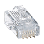 Plug RJ45 Cat5e, Para Cable UTP de Calibres 24-26 AWG, Chapado en Oro de 50 Micras, Paquete de 50 Piezas - Image 3