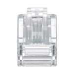 Plug RJ45 Cat5e, Para Cable UTP de Calibres 24-26 AWG, Chapado en Oro de 50 Micras, Paquete de 50 Piezas - Image 4
